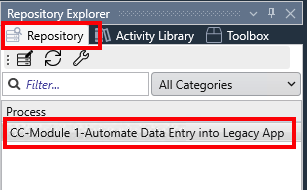 module2 lab01 repo proc listing