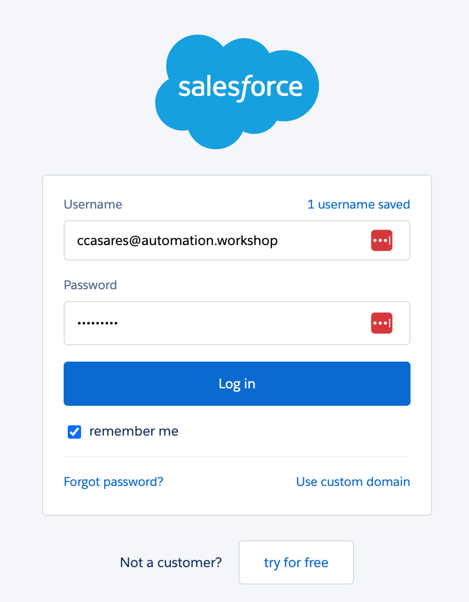module4 lab04 sfdc login