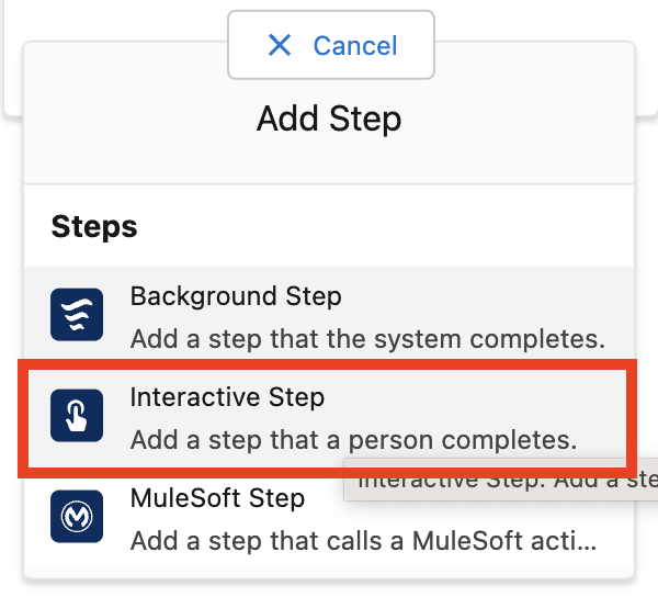 module6 add interactive step