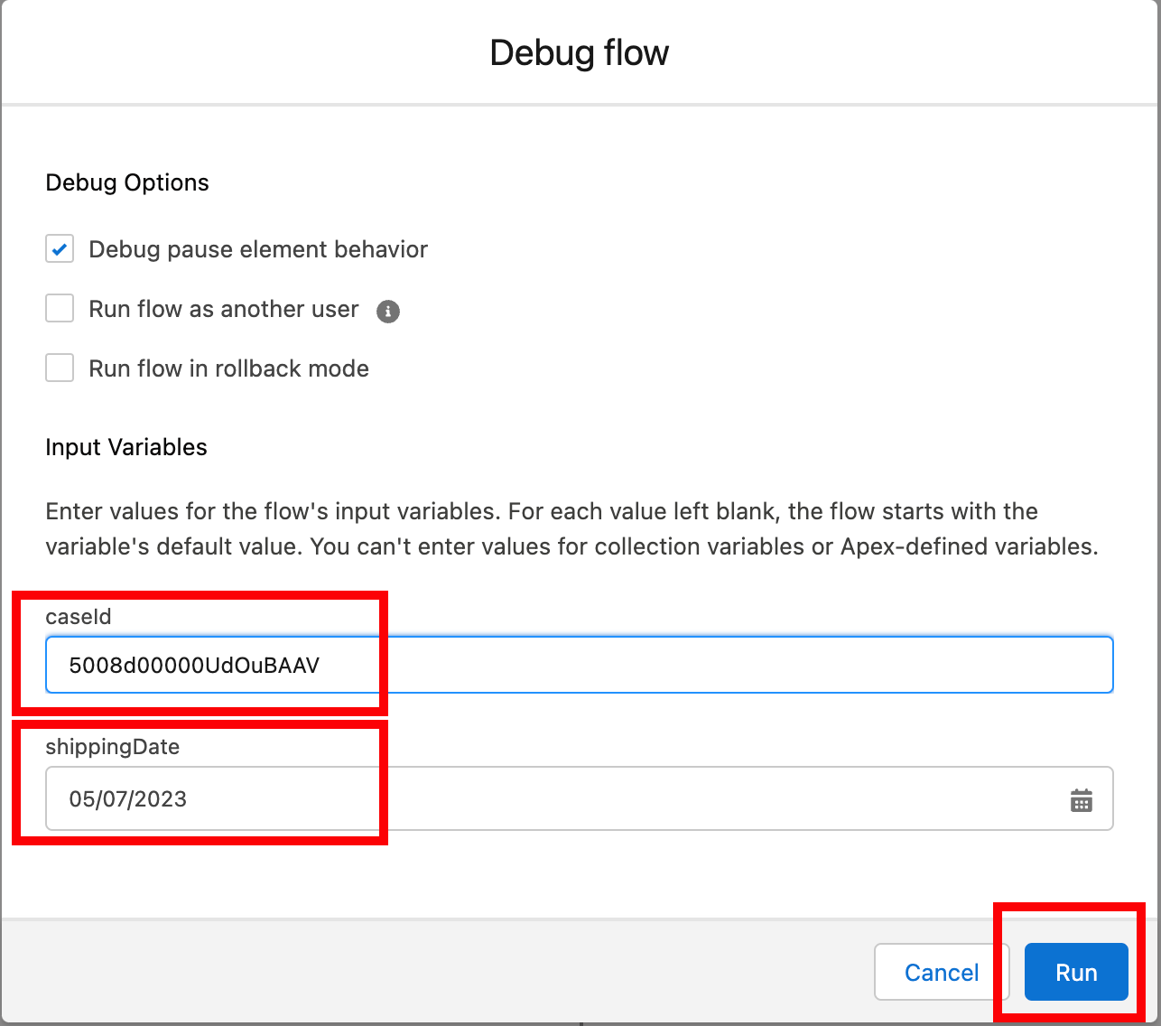 module6 auto flow debug wiz