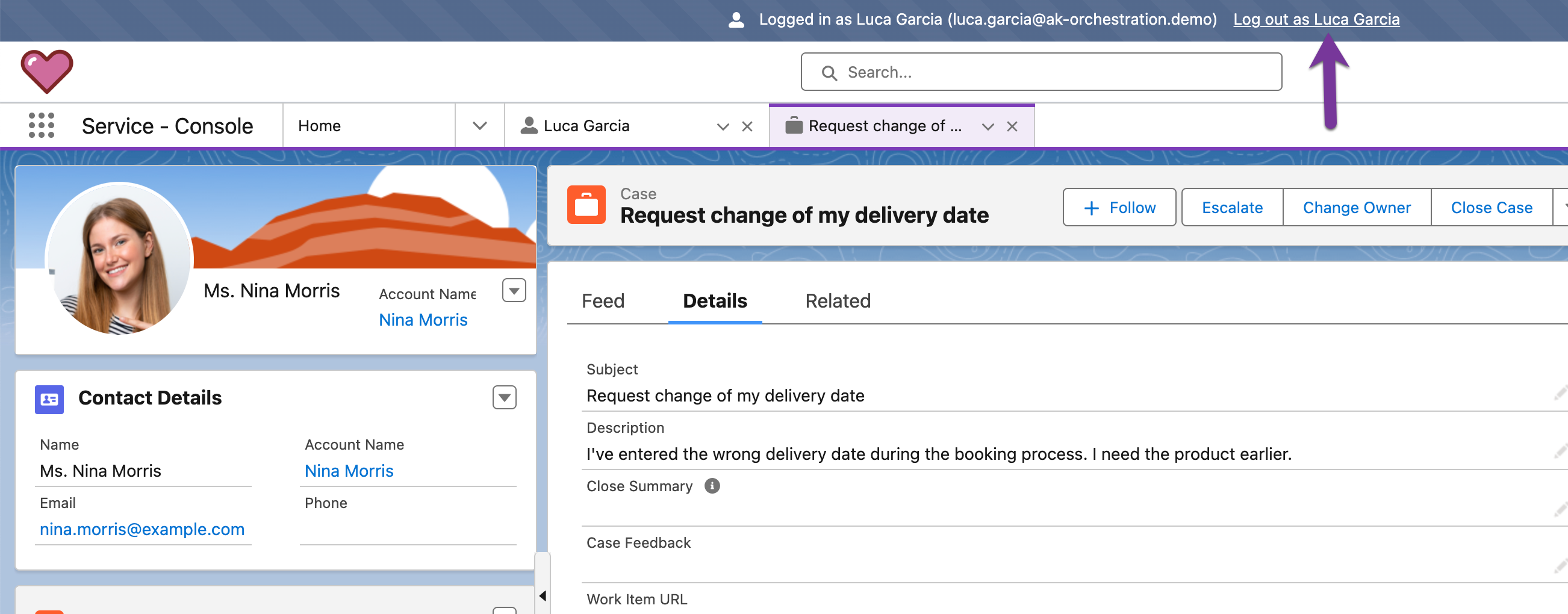 module6 logout luca