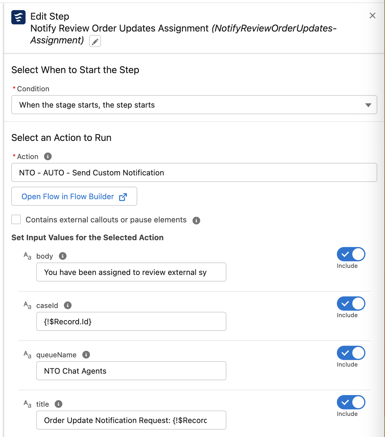 module6 notify rev step