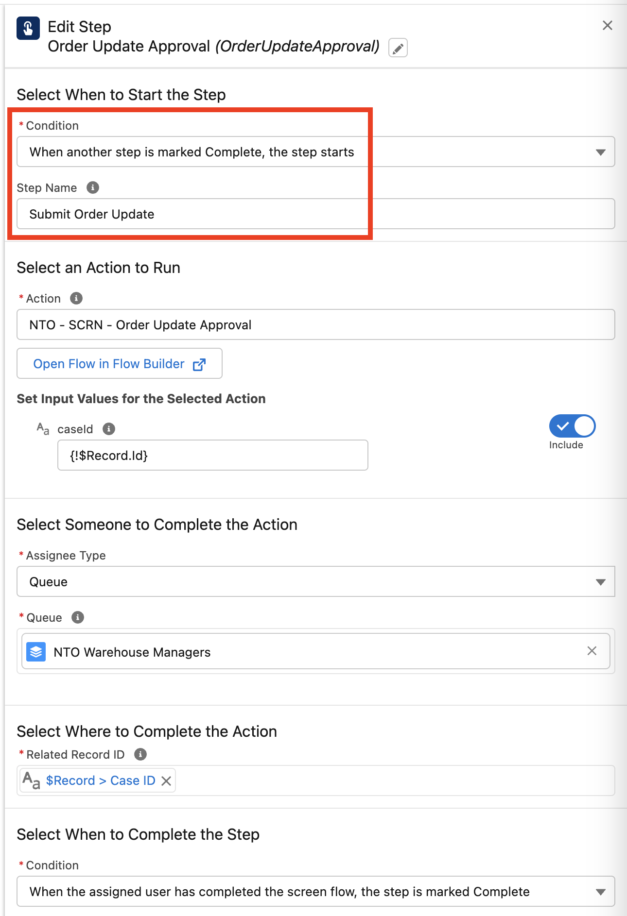 module6 ord upd app step