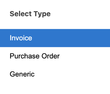 module g  doc types inv