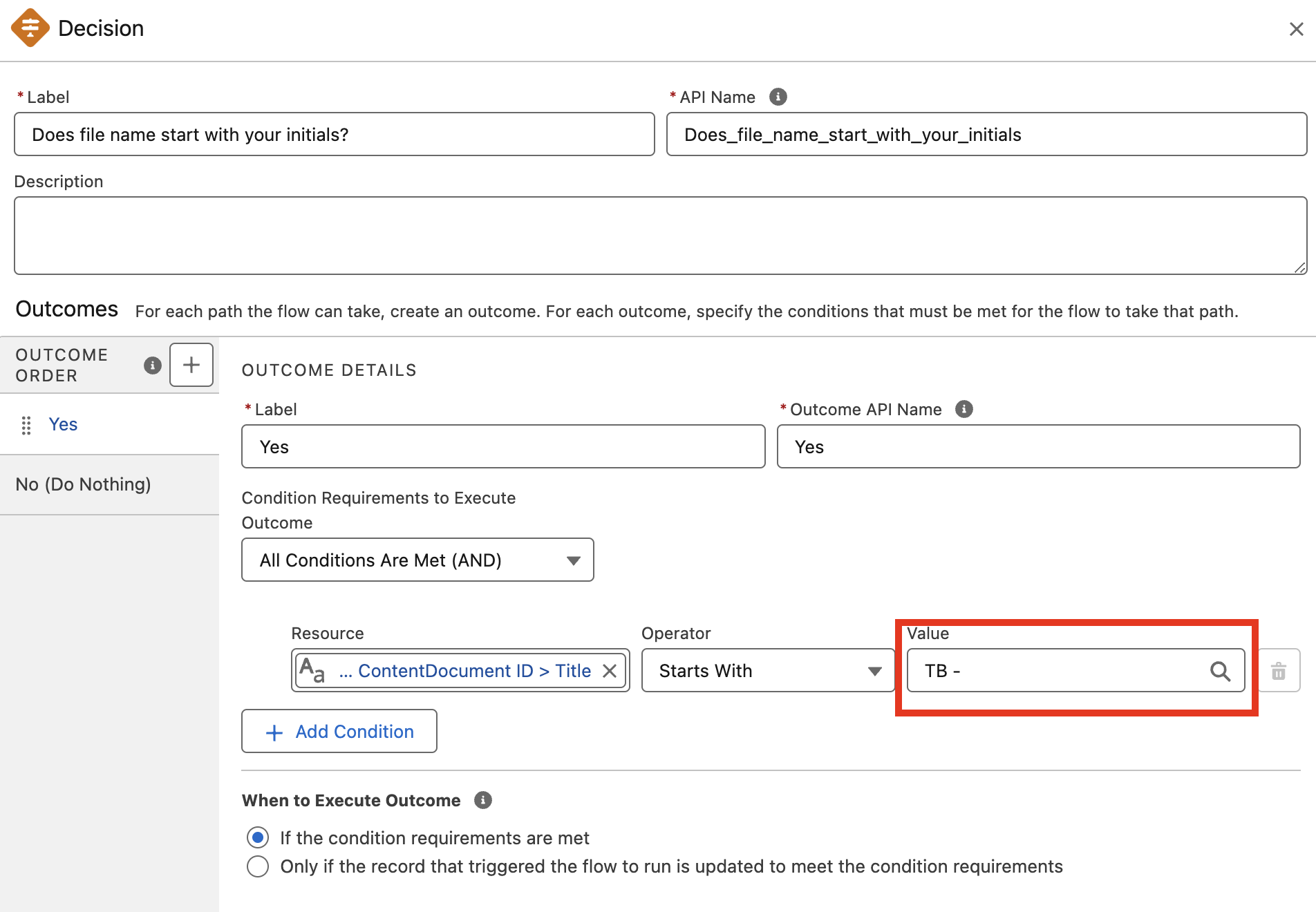 module g  flow edit dec element modal