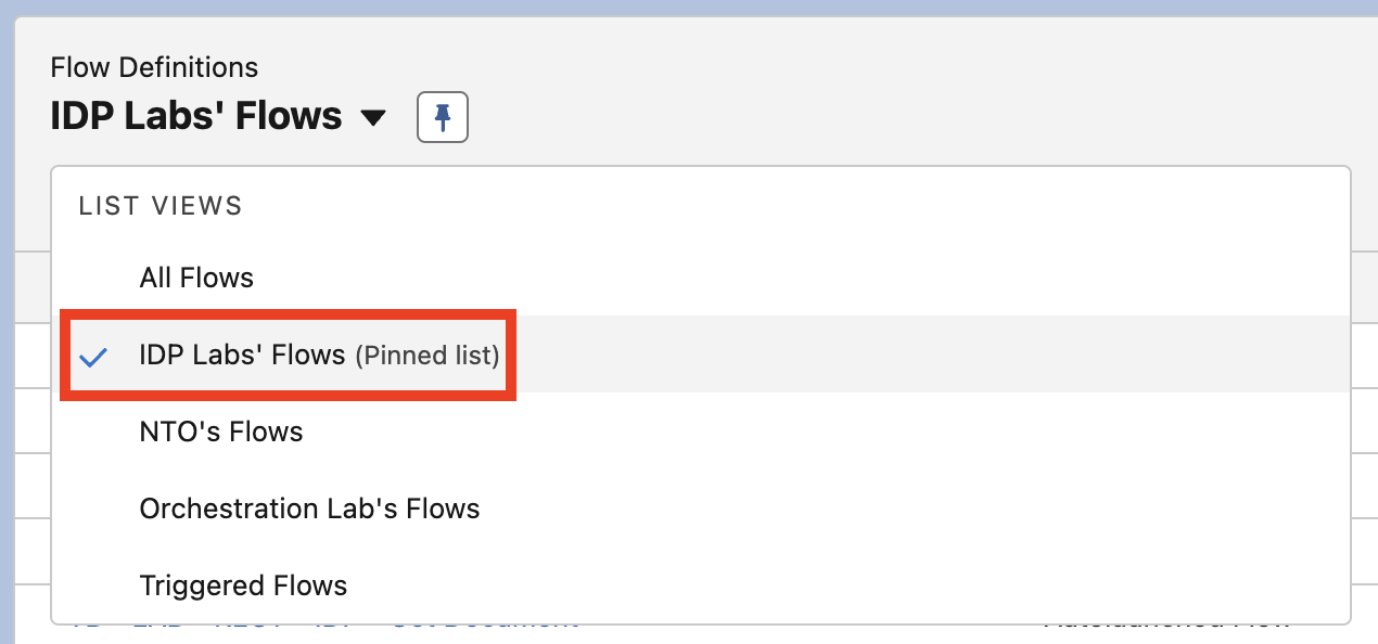 module g  flow lab list view