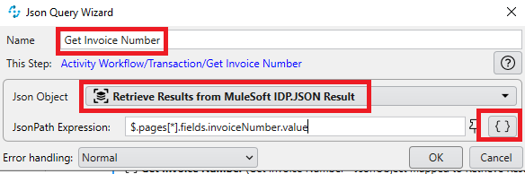 module g  json query element 5 7