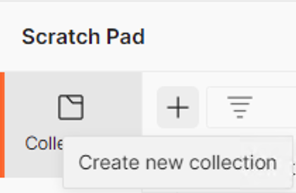 module g  postman create coll btn