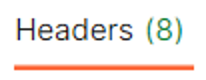 module g  postman headers tab