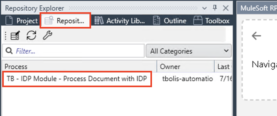 module g  repo explorer