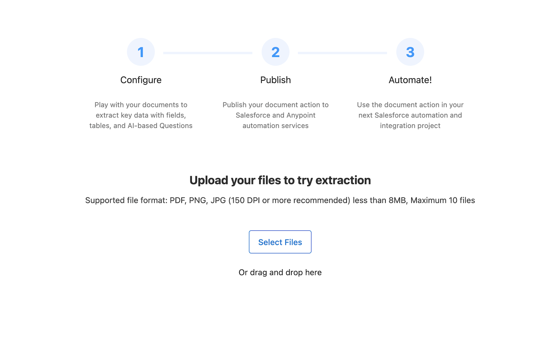 module g  select files screen