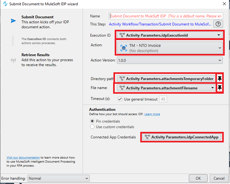 module g submit document wizard 4 5